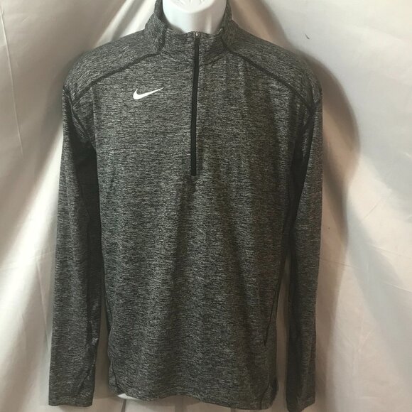Nike Two Tone Activewear Athletic Sport Cut Half Zipper Running Walking Jacket - Picture 1 of 5